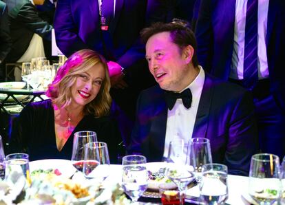 Giorgia Meloni, Elon Musk