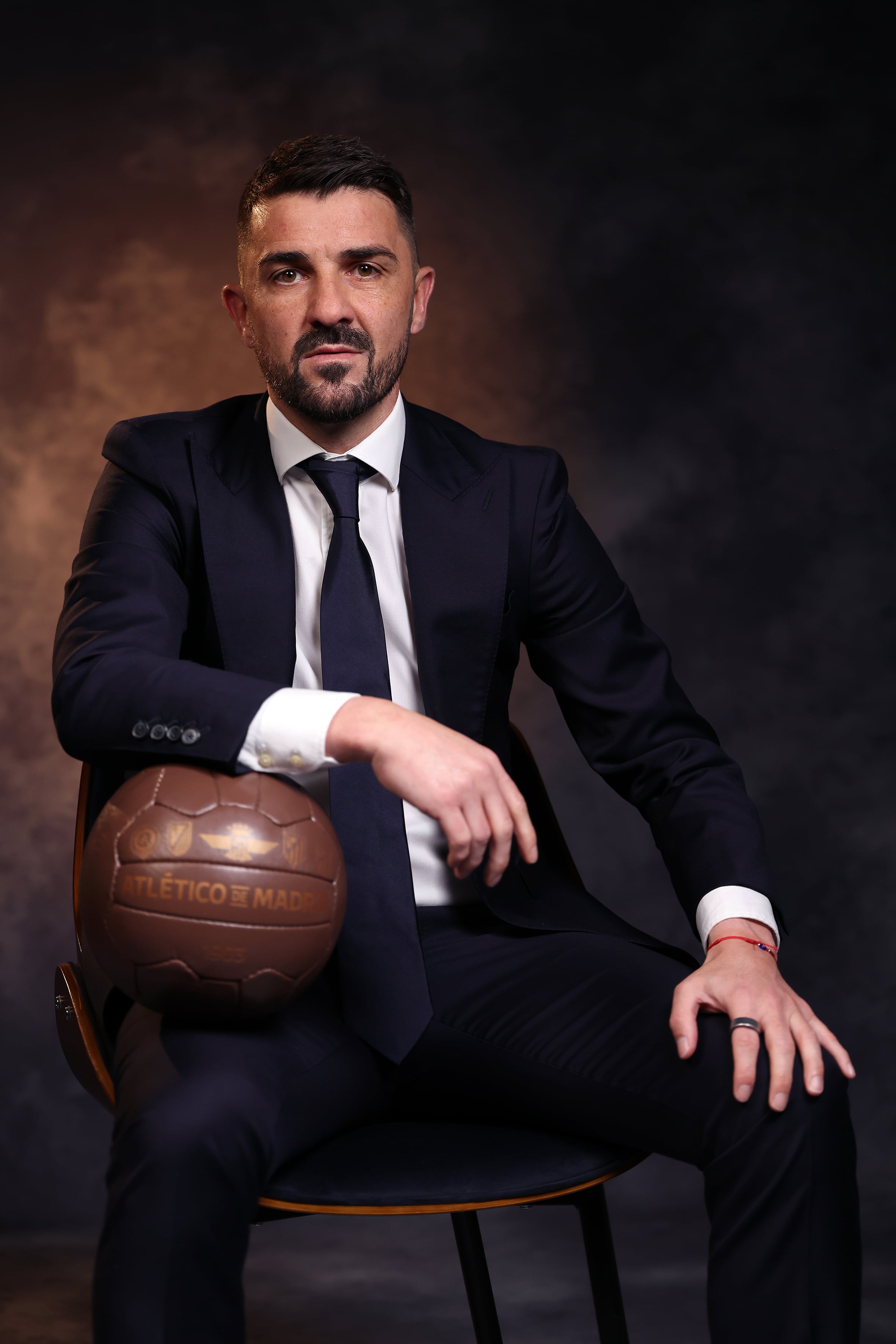 El exfutbolista David Villa, nombrado consejero del Atlético de Madrid.