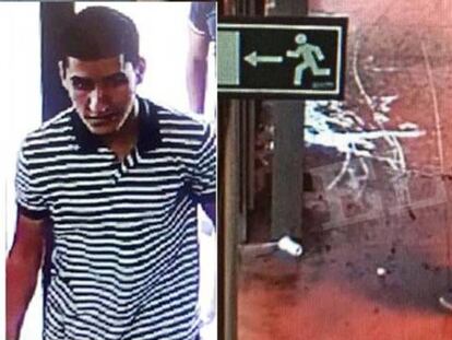 Images of Younes Abouyaaqoub distributed by Catalan police