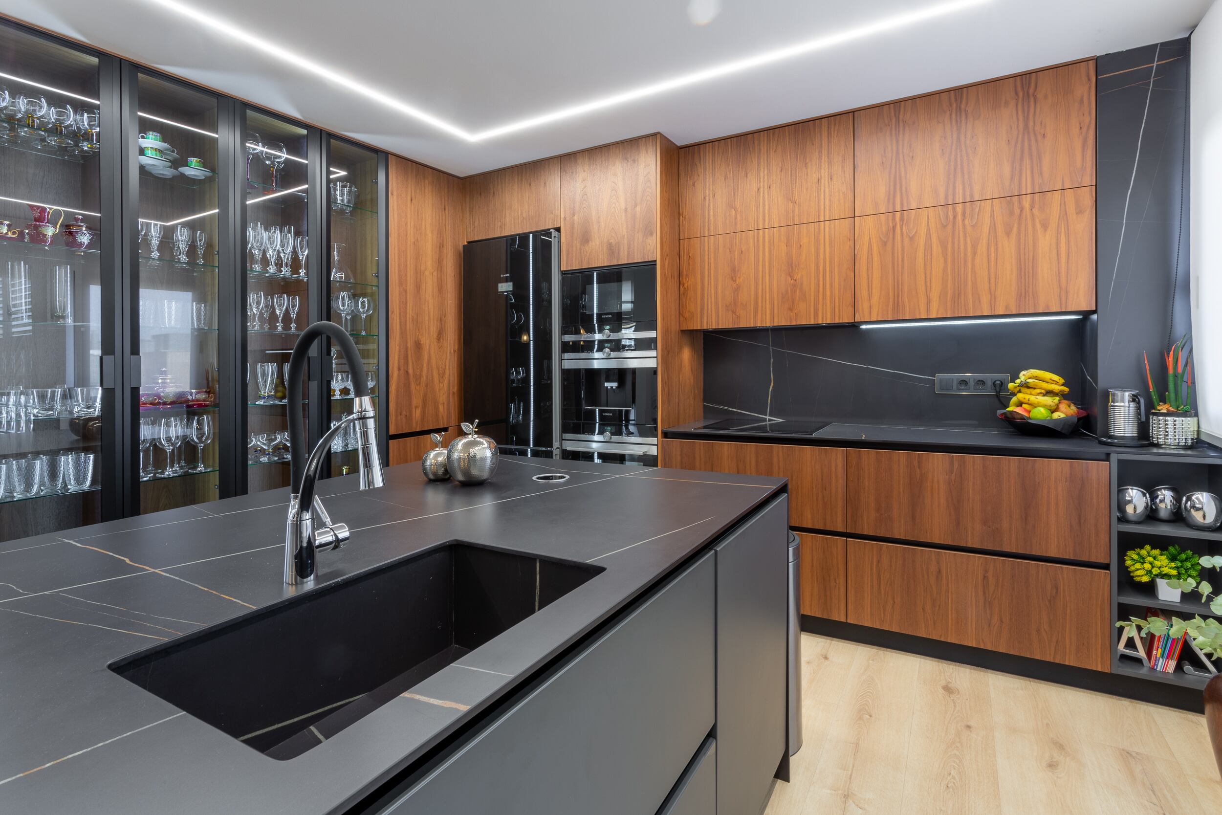 Cocina a medida de Verrochio. 