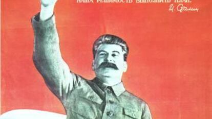 Stalin, en un cartel de 1946.