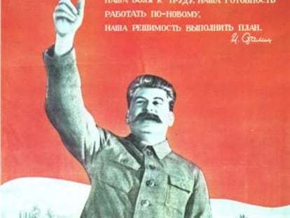 Stalin, en un cartel de 1946.