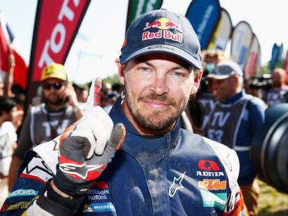 Toby Price celebra su primer Dakar