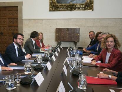 Reunión bilateral entre el Estado y la Generalitat este miércoles en Barcelona.