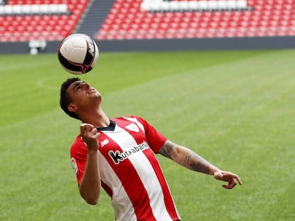 Dani García, presentado con el Athletic.