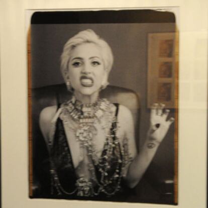 Lady Gaga, en una imagen de Polaroid.