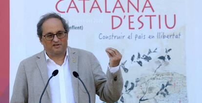 El presidente catalán, Quim Torra.