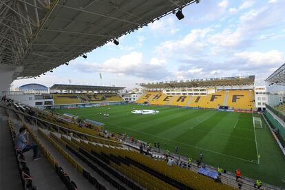 El estadio principal de la ciudad deportiva del Sheriff.