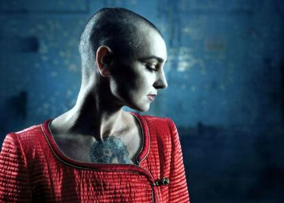 La cantante irlandesa Sinéad O'Connor.