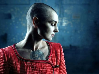 La cantante irlandesa Sinéad O'Connor.