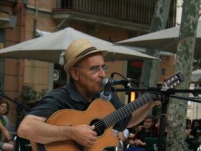 El cantante Mari&agrave; Albero en una imagen cedida por Tradicionarius.