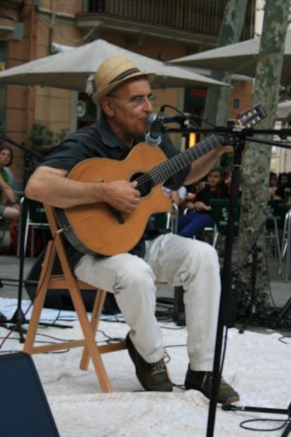 El cantante Marià Albero en una imagen cedida por Tradicionarius.