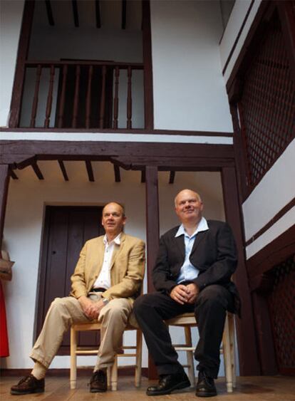 Declan Donnellan y Nick Ormerod, hace unos días en Almagro.