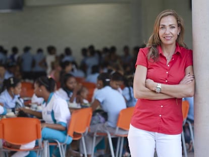 Catalina Escobar, presidenta de la fundaci&oacute;n Juan Felipe G&oacute;mez Escobar (conocida como Juanfe).