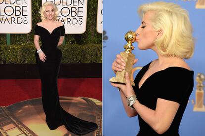 Lady Gaga, ganadora por su papel en American Horror Story: Hotel.