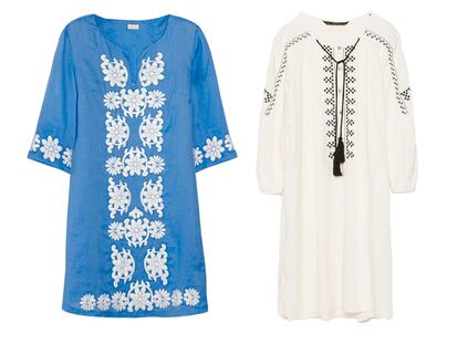 Las túnicas dan el salto de la playa a la calle