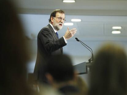 El presiente del Gobierno, Mariano Rajoy.