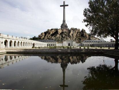 Vista da cruz no Vale dos Caídos.