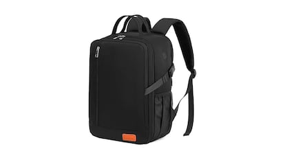 Mochila para cabina sobre fondo blanco.