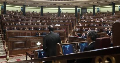 Spanish Congress in session.