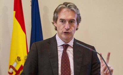 El ministro de Fomento, Íñigo de la Serna.