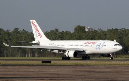 Un avi&oacute;n de Air Europa.