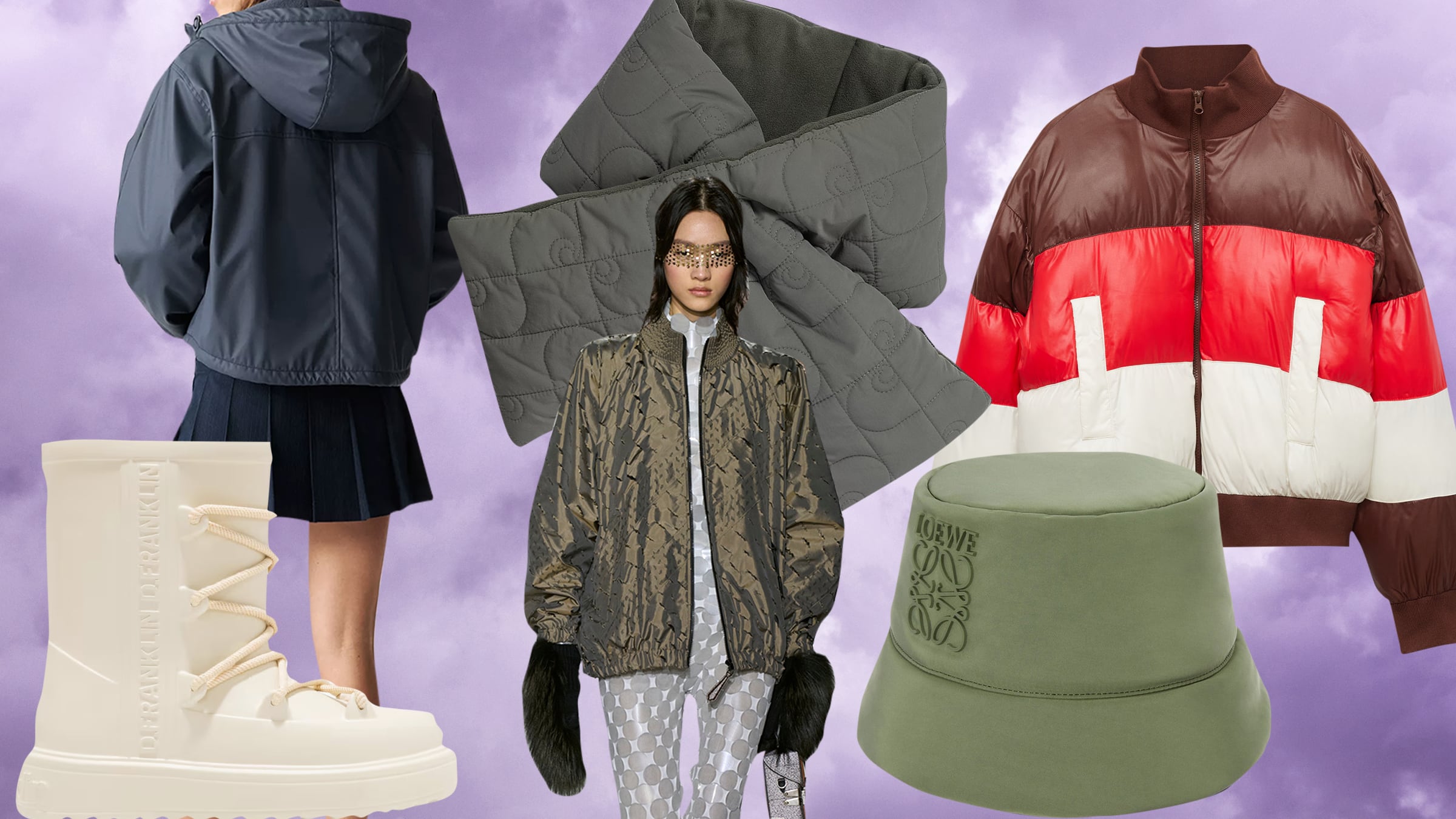 21 maneras de llevar la moda impermeable a nuestro armario