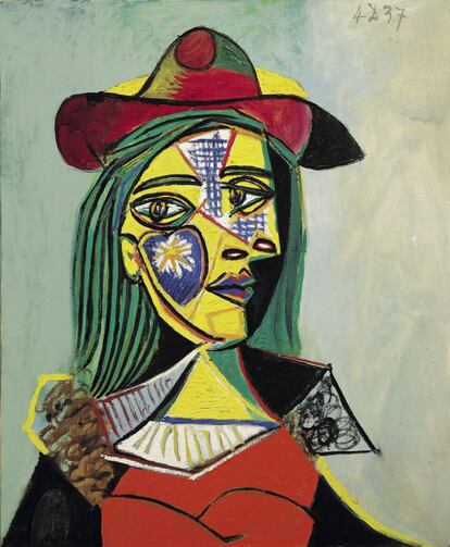 Abertis recurri&oacute; al pago de impuestos en especie con esta obra de Pablo Picasso (1881-1973) valorada en cinco millones. &#039;Mujer con sombrero y cuello de piel&quot; es un retrato que hizo el pintor malague&ntilde;o de Marie-Th&eacute;r&egrave;se Walter, su compa&ntilde;era entre 1927 y 1935. Se expone en el Museo Nacional de Arte de Catalu&ntilde;a (MNAC).