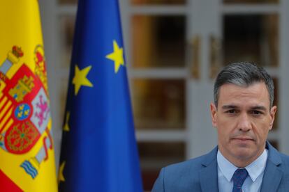 El presidente del Gobierno, Pedro Sánchez. 