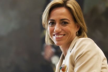 La ministra de Defensa, Carme Chacón.