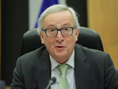 El presidente de la Comisión Europea (CE), Jean-Claude Juncker. EFE/ Aris Oikonomou