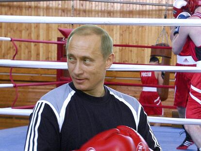 Putin adora el boxeo.