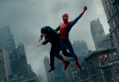 Imagen del tráiler de Spider-Man: Un nuevo día