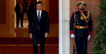 Pedro S&aacute;nchez, en La Moncloa