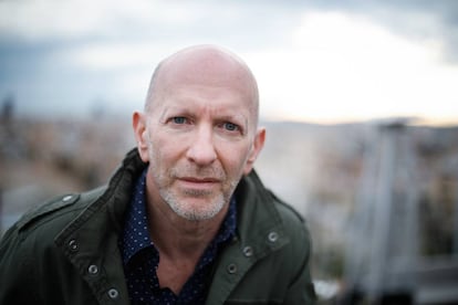 Simon Sebag Montefiore, durante su visita a Barcelona. 