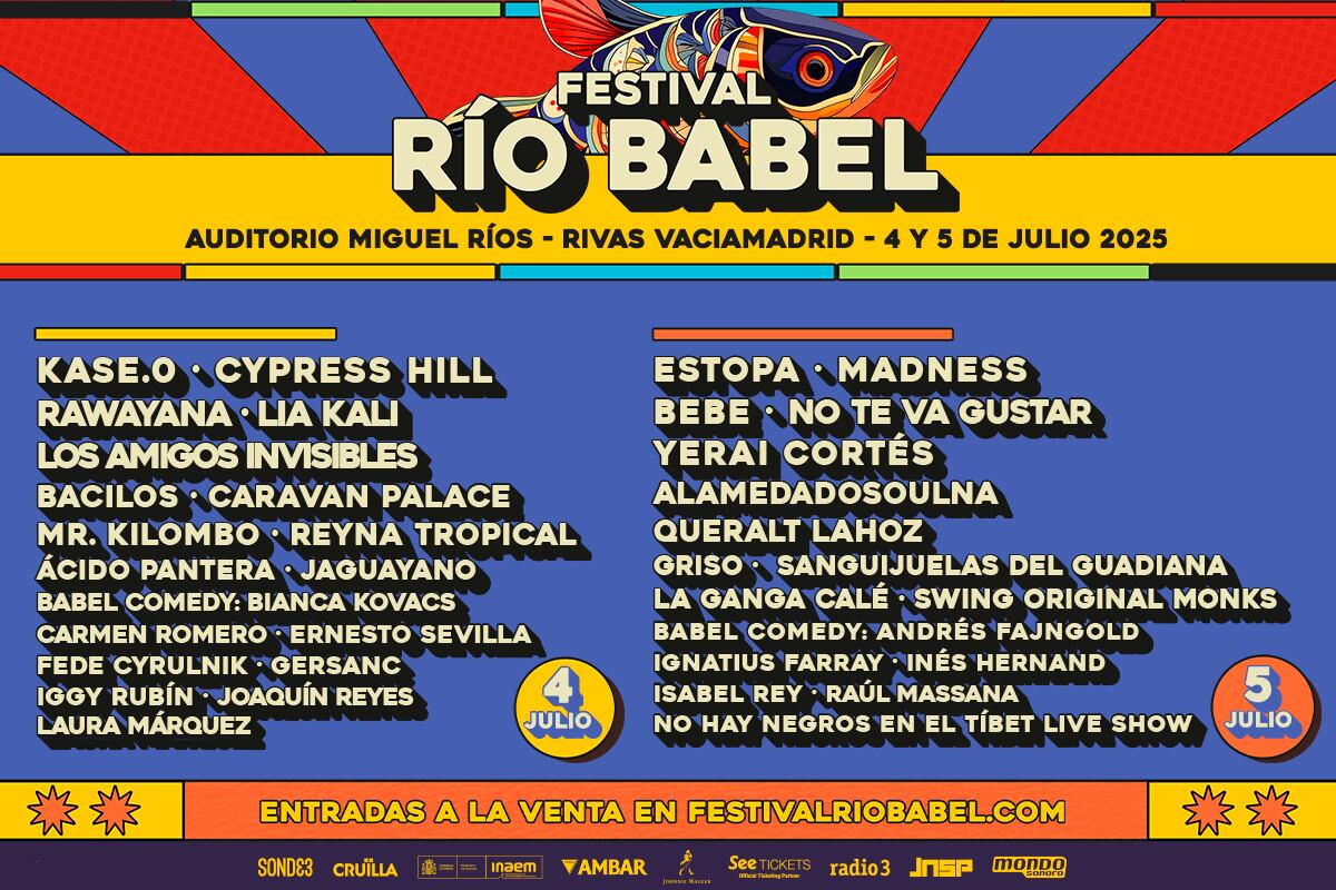 Celebra la 8º edición del Festival Río Babel en Madrid