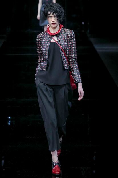 Emporio Armani desfile otono invierno 2015