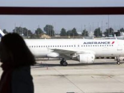 Un Airbus A320 de la aerol&iacute;nea francesa Air France. 