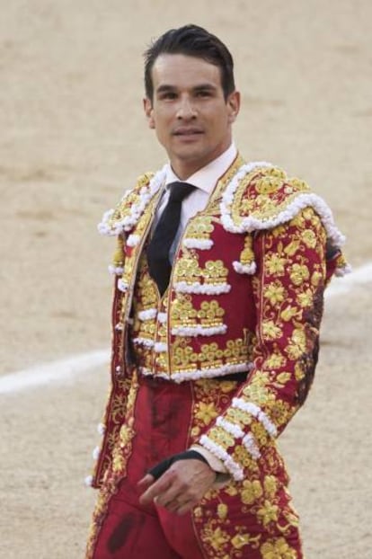José María Manzanares, en la corrida del pasado 1 de junio, por la que ha sido premiado.