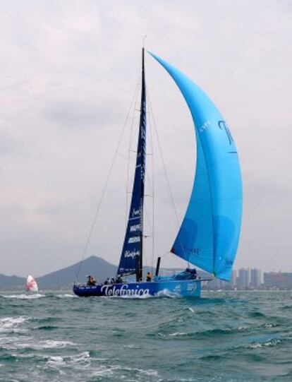 Team Telefónica, en la pasada edición de la Volvo.