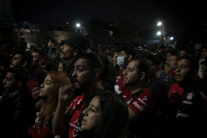 La espera de los aficionados se alargó durante 120 minutos para conocer el resultado final.