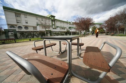 The retirement home in Alcorcón, close to Madrid.