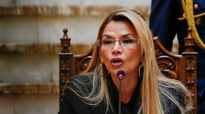 Jeanine Añez presidenta interina de Bolivia