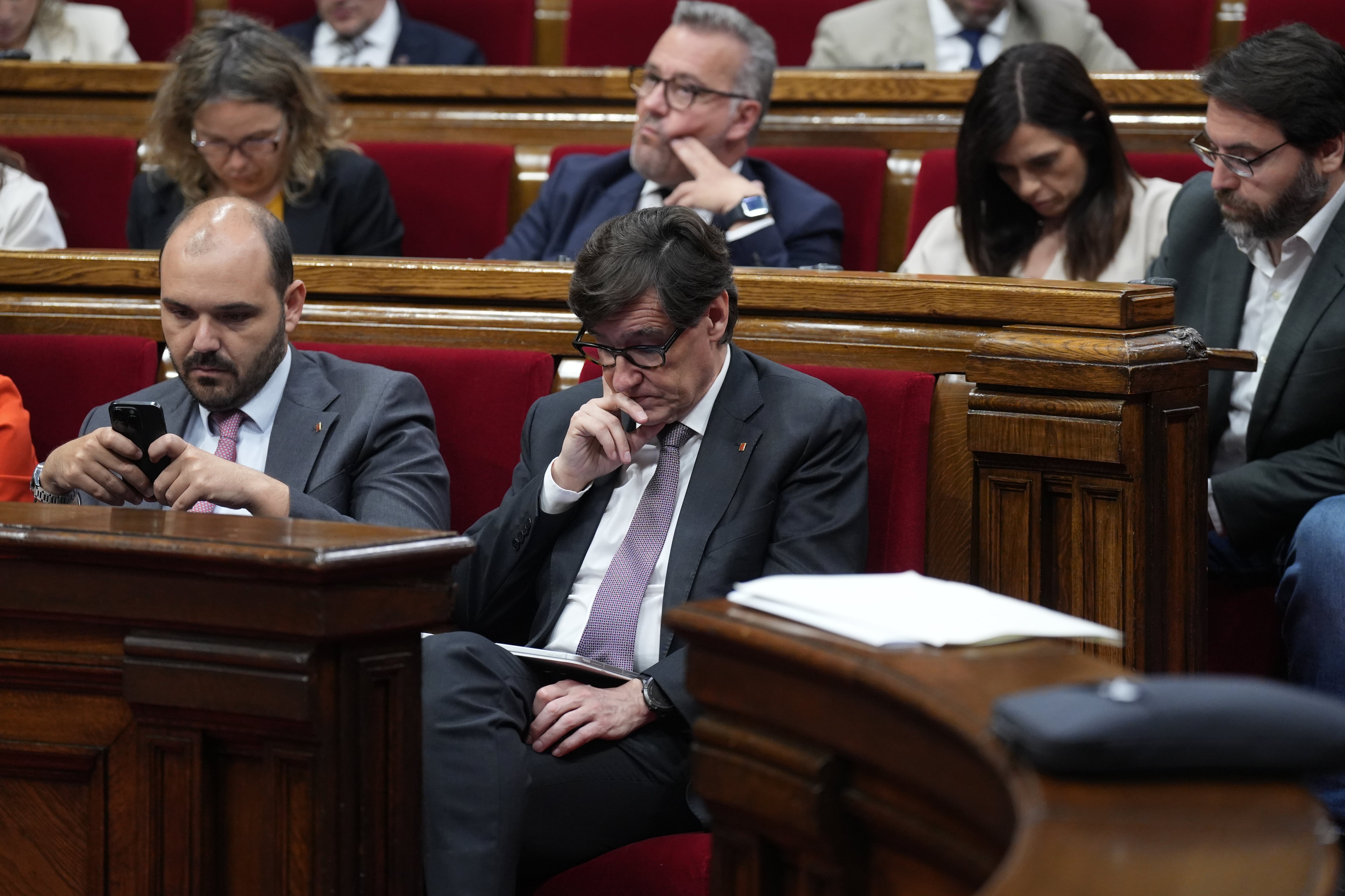 El Parlament da vía libre a tramitar los primeros Presupuestos de Illa