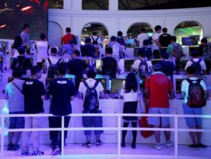 China Digital Entertainment Expo and Conference (ChinaJoy) en Shanghái. 