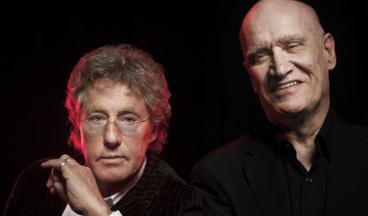 Roger Daltrey y Wilko Johnson, en una foto de promoci&oacute;n de su disco conjunto.