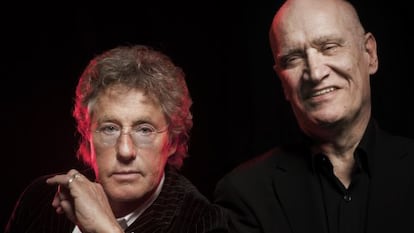 Roger Daltrey y Wilko Johnson, en una foto de promoci&oacute;n de su disco conjunto.