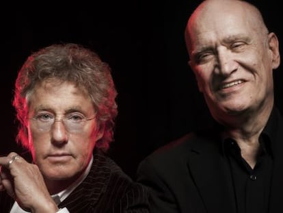 Roger Daltrey y Wilko Johnson, en una foto de promoci&oacute;n de su disco conjunto.