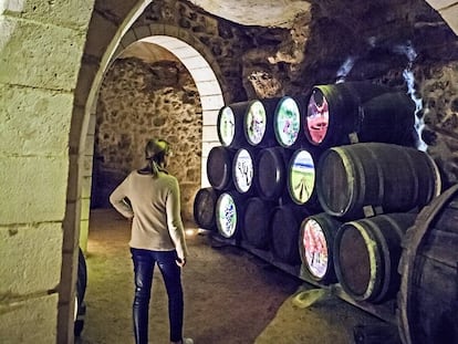 La bodega de Las Ánimas, en Aranda de Duero (Burgos). 