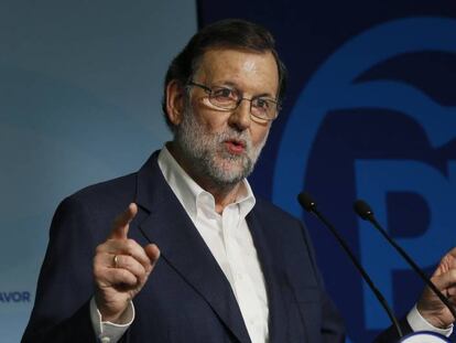 Acting Prime Minister Mariano Rajoy.